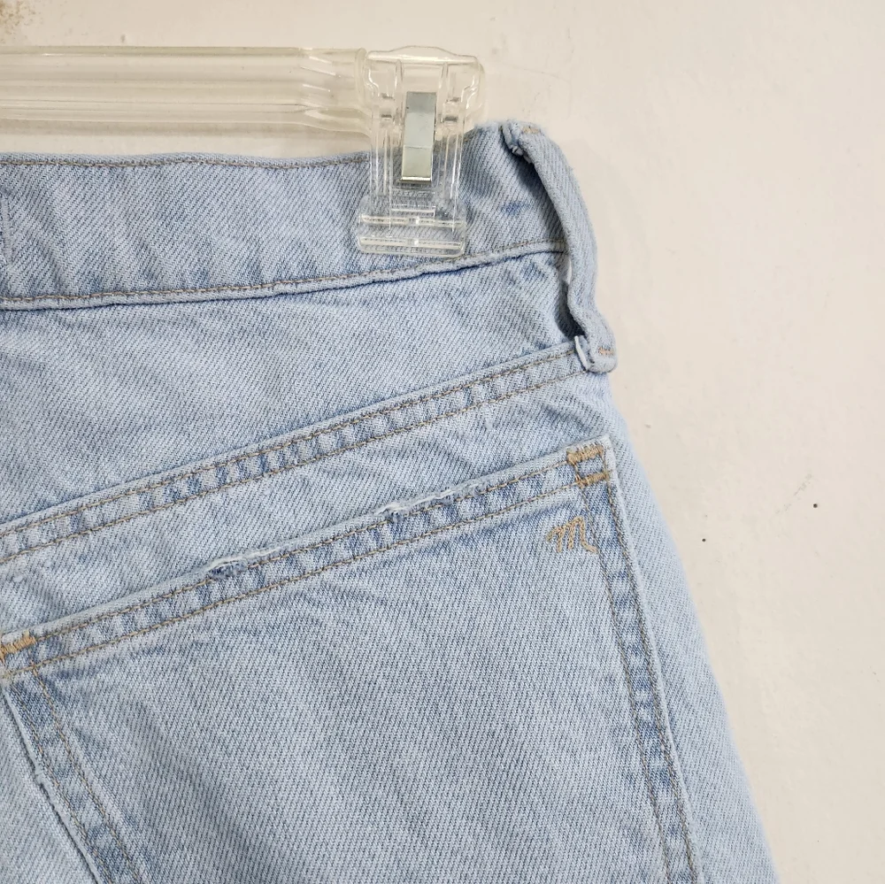 Madewell Relaxed mid Length denim shorts - Picture 5 of 6